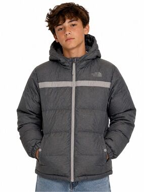 THE NORTH FACE Teen Forester Lowel Peak Reversible Down Insulated Jacket 14-16